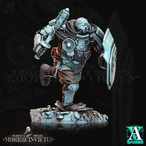 3D Printed Archvillain Games Deadmen Brigade - Morior Invictus Morior Iron Guard 28 32mm D&D - GreyForge Studios
