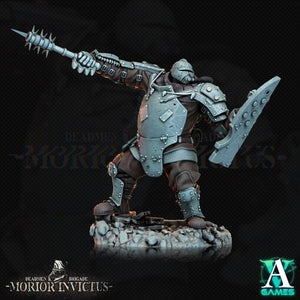 3D Printed Archvillain Games Deadmen Brigade - Morior Invictus Morior Iron Guard 28 32mm D&D - GreyForge Studios