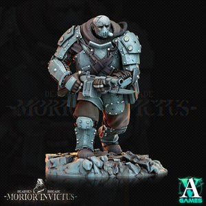 3D Printed Archvillain Games Deadmen Brigade - Morior Invictus Morior Iron Guard 28 32mm D&D - GreyForge Studios