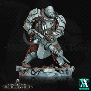 3D Printed Archvillain Games Deadmen Brigade - Morior Invictus Morior Iron Guard 28 32mm D&D - GreyForge Studios