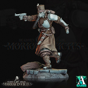 3D Printed Archvillain Games Deadmen Brigade - Morior Invictus Morior Light Infantry 28 32mm D&D - GreyForge Studios