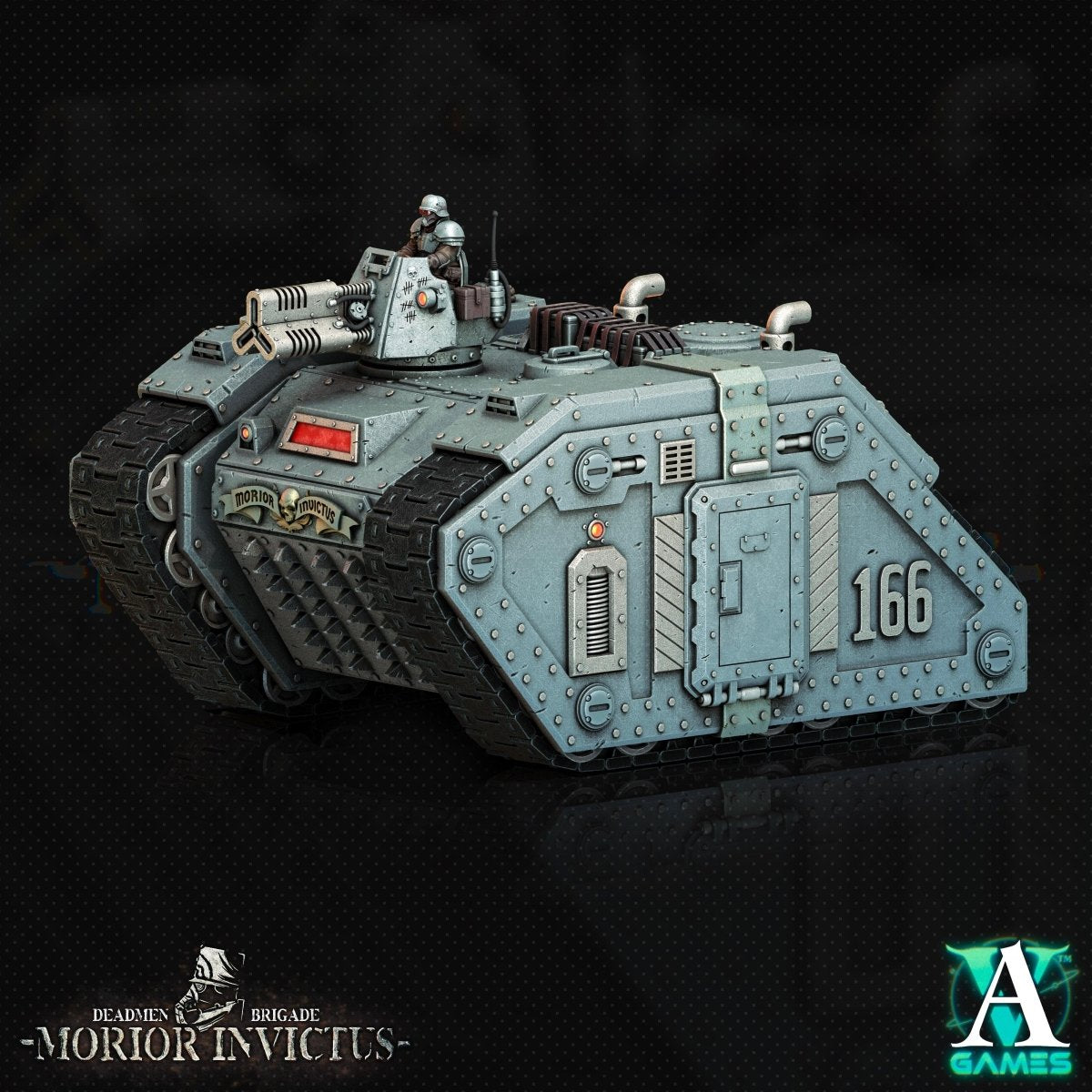3D Printed Archvillain Games Deadmen Brigade - Morior Invictus Morior M1 Badger 28 32mm D&D - GreyForge Studios