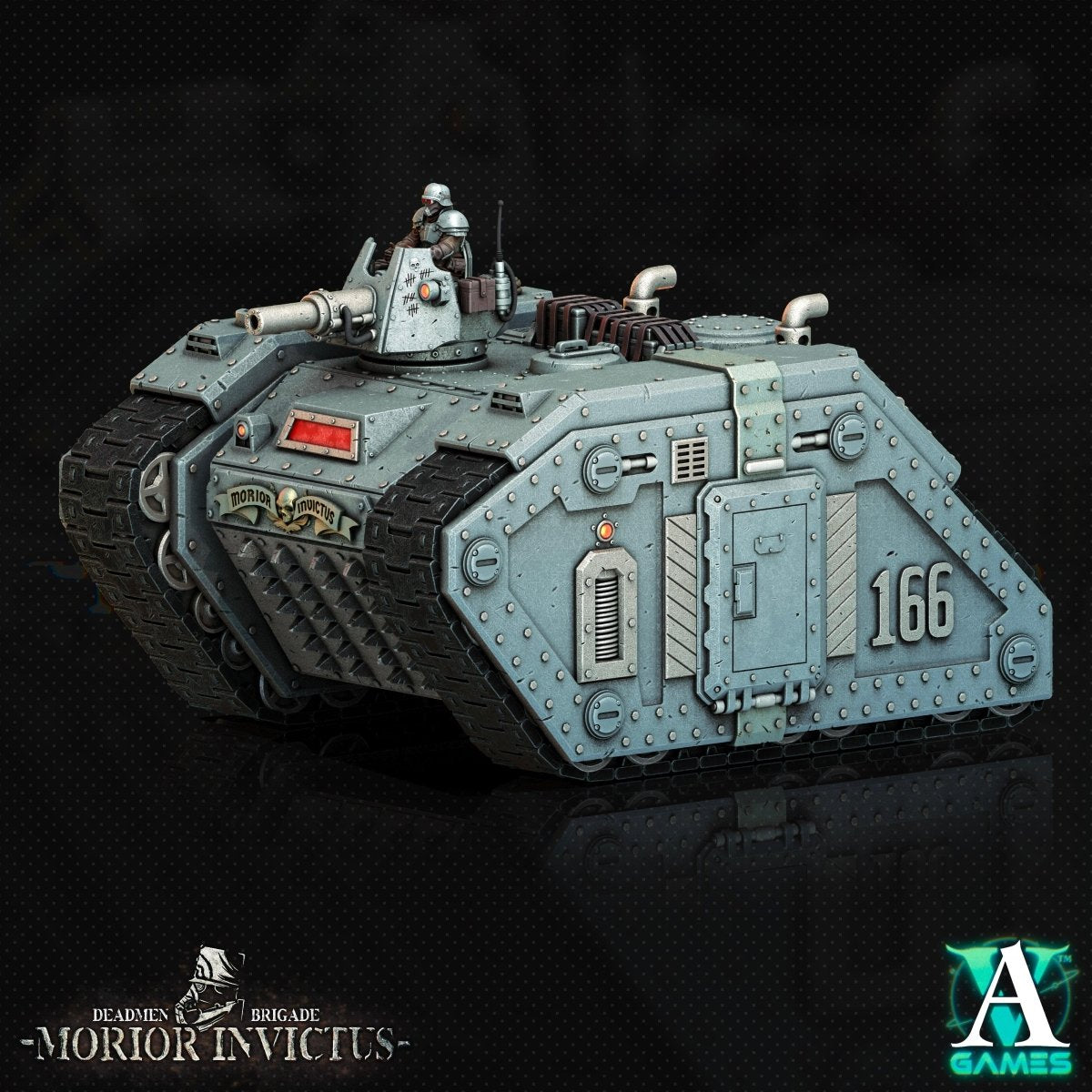 3D Printed Archvillain Games Deadmen Brigade - Morior Invictus Morior M1 Badger 28 32mm D&D - GreyForge Studios