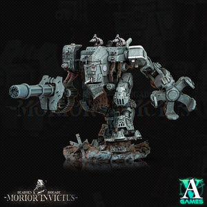 3D Printed Archvillain Games Deadmen Brigade - Morior Invictus Morior MK - 18 Paladin 28 32mm D&D - GreyForge Studios