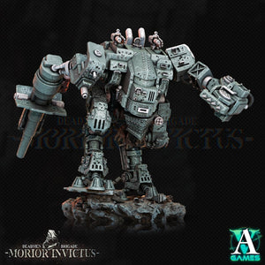 3D Printed Archvillain Games Deadmen Brigade - Morior Invictus Morior MK - 18 Paladin 28 32mm D&D - GreyForge Studios