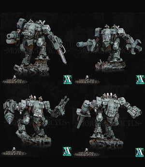 3D Printed Archvillain Games Deadmen Brigade - Morior Invictus Morior MK - 18 Paladin 28 32mm D&D - GreyForge Studios