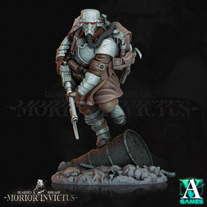 3D Printed Archvillain Games Deadmen Brigade - Morior Invictus Morior Shocktrooper 28 32mm D&D - GreyForge Studios
