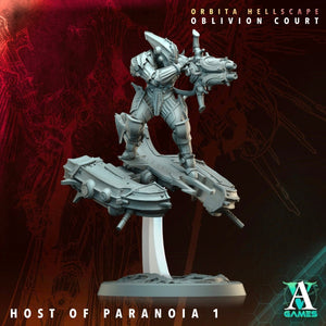 3D Printed Archvillain Games Host of Paranoia Orbita Hellscape Oblivion Court 28 32mm D&D - GreyForge Studios