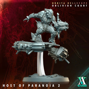 3D Printed Archvillain Games Host of Paranoia Orbita Hellscape Oblivion Court 28 32mm D&D - GreyForge Studios