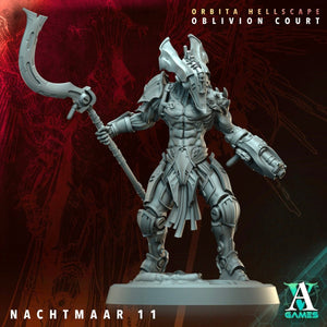 3D Printed Archvillain Games Nachtmaar Orbita Hellscape Oblivion Court 28 32mm D&D - GreyForge Studios