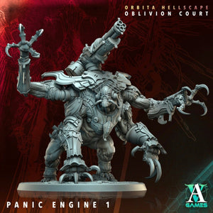 3D Printed Archvillain Games Panic Engine Orbita Hellscape Oblivion Court 28 32mm D&D - GreyForge Studios