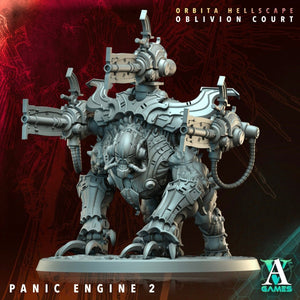 3D Printed Archvillain Games Panic Engine Orbita Hellscape Oblivion Court 28 32mm D&D - GreyForge Studios