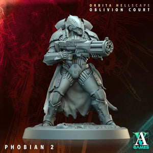 3D Printed Archvillain Games Phobian Orbita Hellscape Oblivion Court 28 32mm D&D - GreyForge Studios