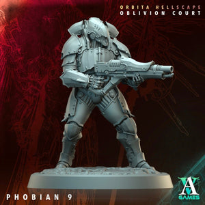 3D Printed Archvillain Games Phobian Orbita Hellscape Oblivion Court 28 32mm D&D - GreyForge Studios