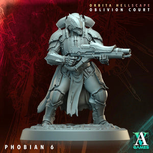 3D Printed Archvillain Games Phobian Orbita Hellscape Oblivion Court 28 32mm D&D - GreyForge Studios