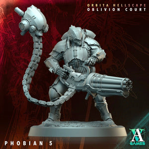 3D Printed Archvillain Games Phobian Orbita Hellscape Oblivion Court 28 32mm D&D - GreyForge Studios