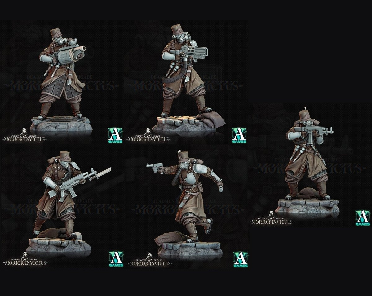 Deadmen Brigade Starter Painting Box - GreyForge Studios
