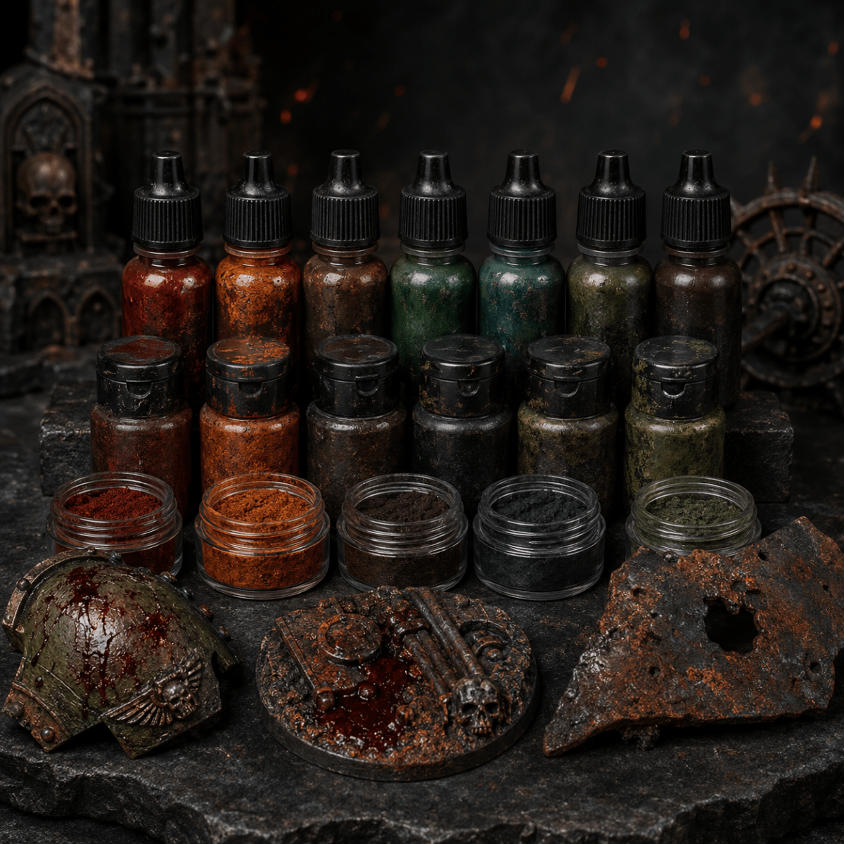 Grimdark Blood, Rust & Corrosion FX Kit - GreyForge Studios