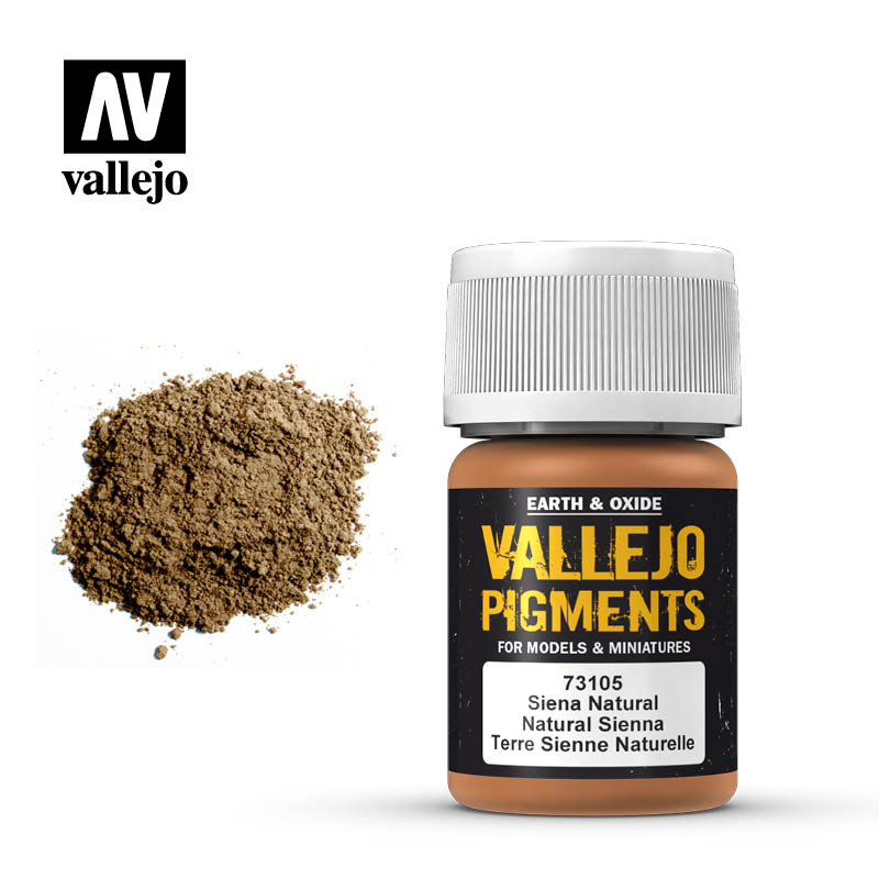 Vallejo Pigments: Natural Sienna - GreyForge Studios